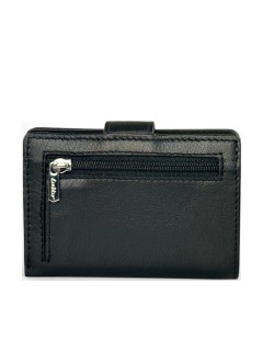 Lavor 1-5953 Δερμάτινο Ανδρικό Πορτοφόλι-Καρτοθήκη με RFID Μαύρο