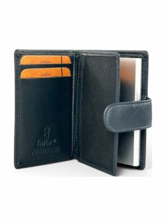 Lavor 1-5953 Δερμάτινο Ανδρικό Πορτοφόλι-Καρτοθήκη με RFID Μπλε
