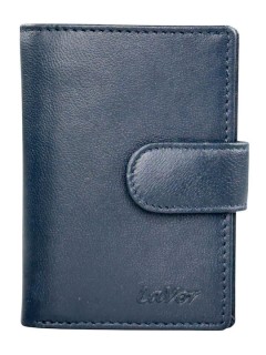 Lavor 1-5953 Δερμάτινο Ανδρικό Πορτοφόλι-Καρτοθήκη με RFID Μπλε