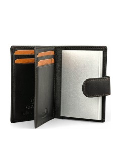 Lavor 1-5953 Δερμάτινο Ανδρικό Πορτοφόλι-Καρτοθήκη με RFID Καφέ