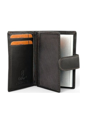 Lavor 1-5953 Δερμάτινο Ανδρικό Πορτοφόλι-Καρτοθήκη με RFID Καφέ