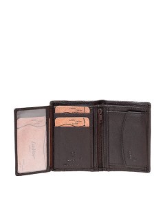 Lavor 1-3808 Δερμάτινο Ανδρικό Πορτοφόλι με RFID Καφέ