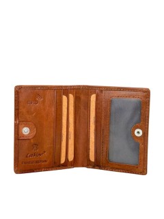 LaVor 1-3826 Ανδρικό Δερμάτινο Πορτοφόλι με RFID Μαύρο