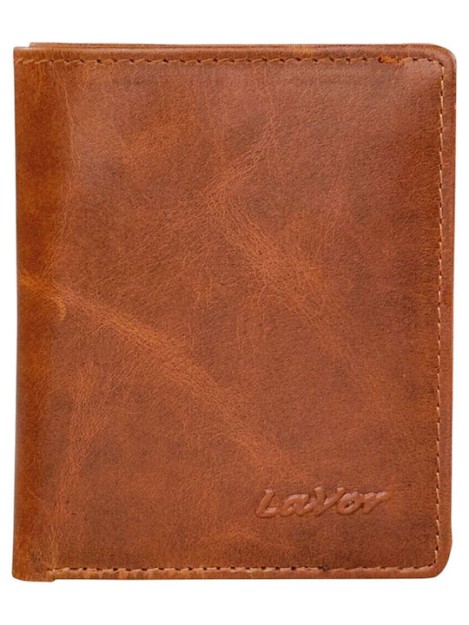 LaVor 1-3826 Ανδρικό Δερμάτινο Πορτοφόλι με RFID Μαύρο