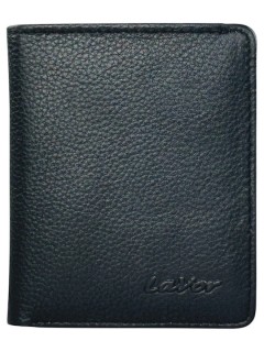 LaVor 1-3826 Ανδρικό Δερμάτινο Πορτοφόλι με RFID Μαύρο