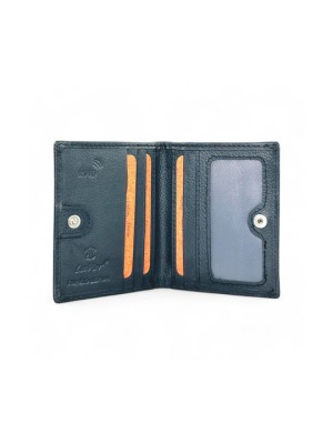 LaVor 1-3826 Ανδρικό Δερμάτινο Πορτοφόλι με RFID Μπλε