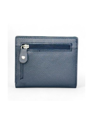 LaVor 1-3826 Ανδρικό Δερμάτινο Πορτοφόλι με RFID Μπλε