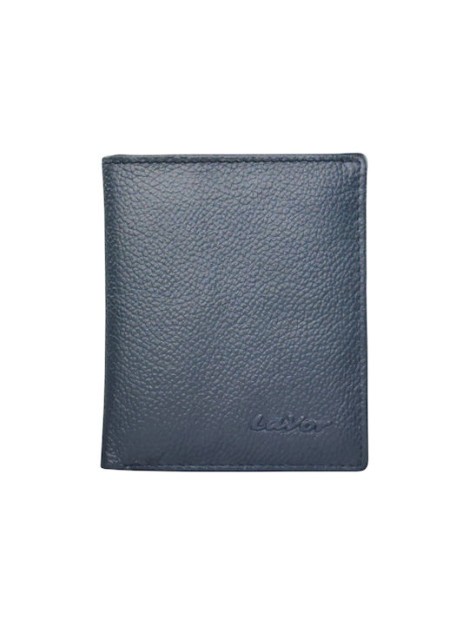 LaVor 1-3826 Ανδρικό Δερμάτινο Πορτοφόλι με RFID Μπλε