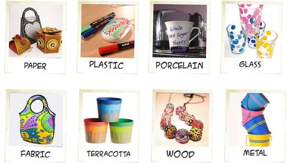 Posca PC-8K Ανεξίτηλος Μαρκαδόρος 8mm Πράσινος PC-8K/6