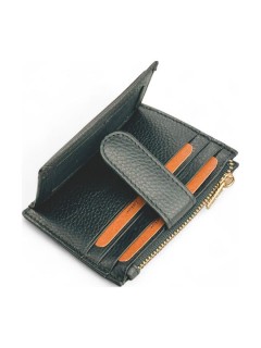 Lavor 1-5952 Μικρό Δερμάτινο Γυναικείο Πορτοφόλι με RFID Μαύρο