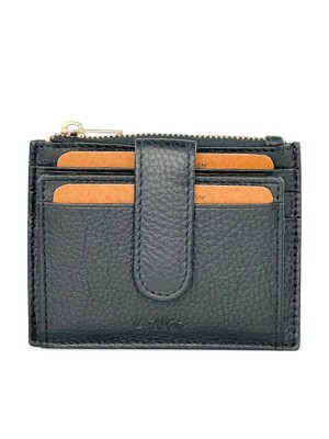 Lavor 1-5952 Μικρό Δερμάτινο Γυναικείο Πορτοφόλι με RFID Μαύρο