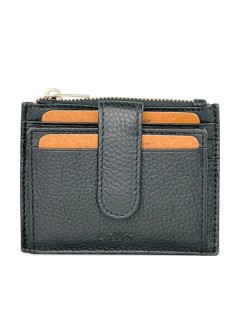 Lavor 1-5952 Μικρό Δερμάτινο Γυναικείο Πορτοφόλι με RFID Μαύρο