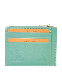 Lavor 1-5952 Μικρό Δερμάτινο Γυναικείο Πορτοφόλι με RFID Μέντα