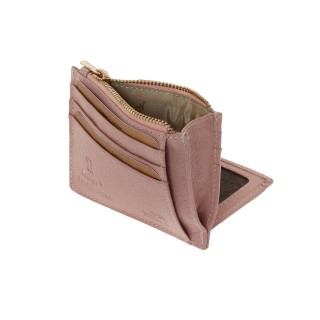 Lavor 1-5952 Μικρό Δερμάτινο Γυναικείο Πορτοφόλι με RFID Pink