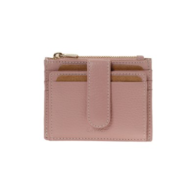 Lavor 1-5952 Μικρό Δερμάτινο Γυναικείο Πορτοφόλι με RFID Pink