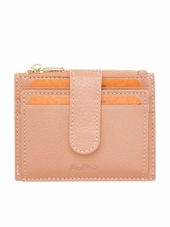 Lavor 1-5952 Μικρό Δερμάτινο Γυναικείο Πορτοφόλι με RFID Nude