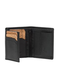 Lavor 1-3770 Δερμάτινο Ανδρικό Πορτοφόλι με RFID Μαύρο