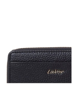 Lavor 1-5985 Μικρό Δερμάτινο Γυναικείο Πορτοφόλι με RFID Μαύρο