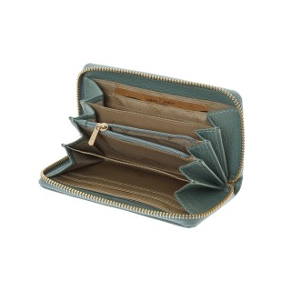 Lavor 1-5985 Μικρό Δερμάτινο Γυναικείο Πορτοφόλι με RFID Μέντα