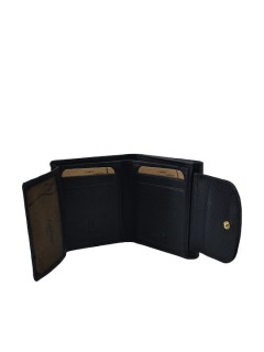 Lavor 1-6024 Μικρό Δερμάτινο Γυναικείο Πορτοφόλι Μαύρο