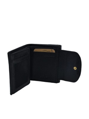 Lavor 1-6024 Μικρό Δερμάτινο Γυναικείο Πορτοφόλι Μαύρο