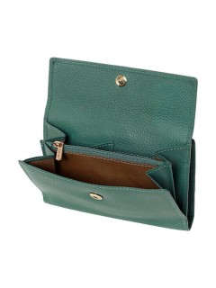 Lavor 1-6038 Μεγάλο Δερμάτινο Γυναικείο Πορτοφόλι με RFID Μέντα