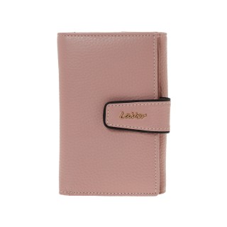 Lavor 1-6038 Μεγάλο Δερμάτινο Γυναικείο Πορτοφόλι με RFID Pink