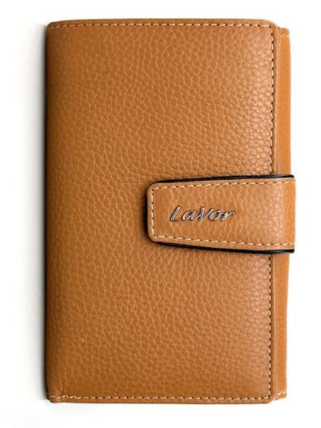 Lavor 1-6038 Μεγάλο Δερμάτινο Γυναικείο Πορτοφόλι με RFID Ταμπά