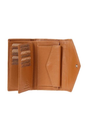 Lavor 1-6072 Μεγάλο Δερμάτινο Γυναικείο Πορτοφόλι με RFID Ταμπά