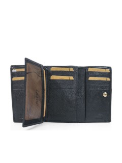 Lavor 1-6073 Δερμάτινο Γυναικείο Πορτοφόλι με RFID Μαύρο