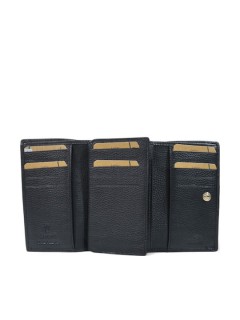 Lavor 1-6073 Δερμάτινο Γυναικείο Πορτοφόλι με RFID Μαύρο