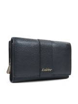 Lavor 1-6073 Δερμάτινο Γυναικείο Πορτοφόλι με RFID Μαύρο