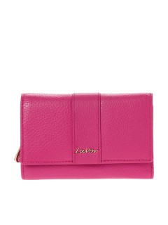 Lavor 1-6073 Δερμάτινο Γυναικείο Πορτοφόλι με RFID Ρόδι