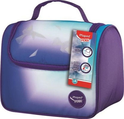 Maped Picnik Σχολική Ισοθερμική Θήκη Φαγητού Μωβ-Μπλε 17x25x21cm
