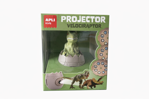 APLI Kids Παιδικός Προτζέκτορας με 24 εικόνες Δεινόσαυροι - Velociraptor