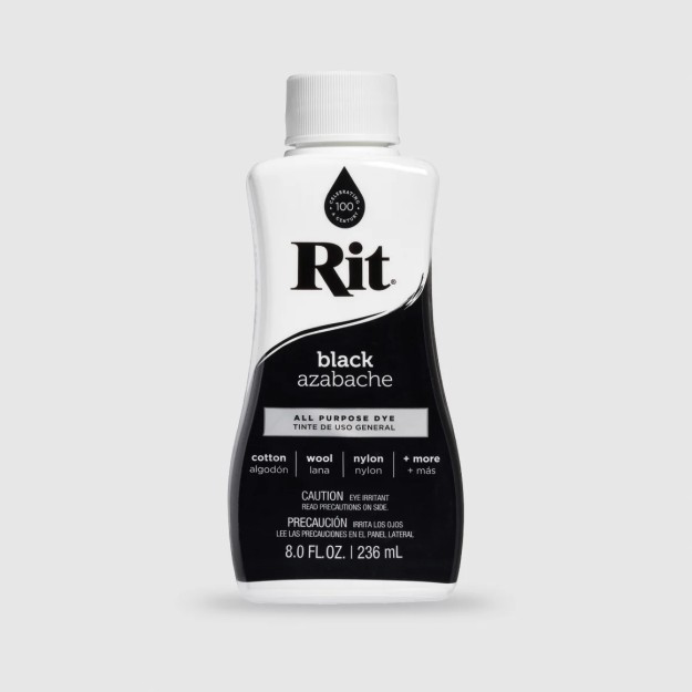 Rit Black All-Purpose Liquid Dye Βαφή για όλα τα υφάσματα RT-88150