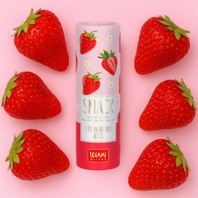 Legami Milano Smack Natural Lip Balm Strawberry Kiss