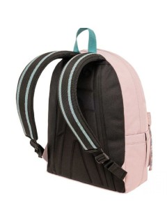 Polo Original Scarf Σχολική Τσάντα Πλάτης Γυμνασίου-Λυκείου Ροζ/Τιρκουάζ 9-01-135-3958