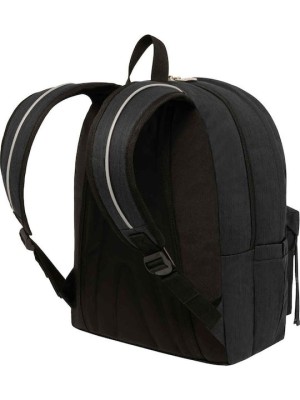 Polo Original Double Scarf Σχολική Τσάντα Πλάτης Γυμνασίου - Λυκείου Ανθρακί 9-01-235-5001