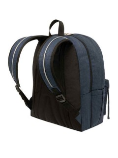 Polo Original Double Scarf Σχολική Τσάντα Πλάτης Γυμνασίου-Λυκείου Μπλε 9-01-235-5101