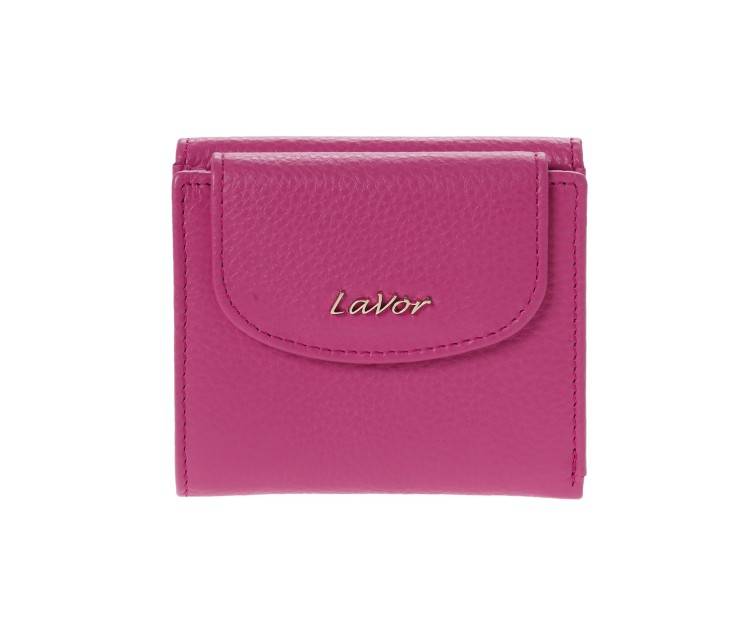 Lavor 1-6024 Μικρό Δερμάτινο Γυναικείο Πορτοφόλι Ρόδι