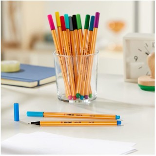 Stabilo Point 88 Μαρκαδόροι Σχεδίου 0.4mm Πολύχρωμοι 10τμχ