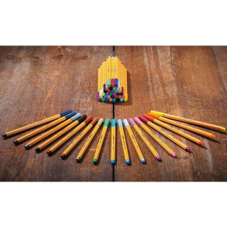 Stabilo Point 88 Μαρκαδόροι Σχεδίου 0.4mm Πολύχρωμοι 10τμχ