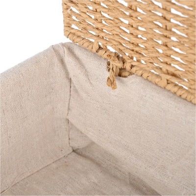 ESTIA ΚΟΥΤΙ ΑΠΟΘΗΚΕΥΣΗΣ & ΟΡΓΑΝΩΣΗΣ BOTANICA 36x27x13cm ΜΕ ΕΣΩΤΕΡΙΚΗ ΕΠΕΝΔΥΣΗ & ΚΑΠΑΚΙ