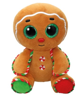TY BEANIE BOOS ΛΟΥΤΡΙΝΟ: NUTMEG ΧΝΟΥΔΩΤΟ ΧΡΙΣΤΟΥΓΕΝΝΙΑΤΙΚΟ ΜΠΙΣΚΟΤΟ 15 ΕΚ. N/E