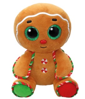 TY BEANIE BOOS ΛΟΥΤΡΙΝΟ: NUTMEG ΧΝΟΥΔΩΤΟ ΧΡΙΣΤΟΥΓΕΝΝΙΑΤΙΚΟ ΜΠΙΣΚΟΤΟ 15 ΕΚ. N/E