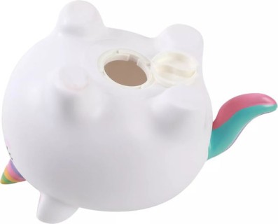 I-Total Παιδικός Κουμπαράς Πλαστικός Λευκός 18x15x16cm XL2498