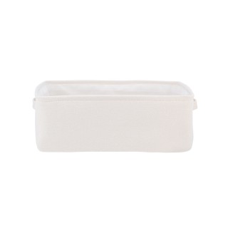 ESTIA ΚΟΥΤΙ ΑΠΟΘΗΚΕΥΣΗΣ & ΟΡΓΑΝΩΣΗΣ IVORY 26x16.5x11.5cm ME ΧΕΡΟΥΛΙΑ