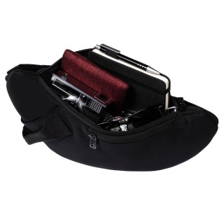 Polo Ανδρικό Τσαντάκι Μέσης Μαύρο 9-08-031-2000