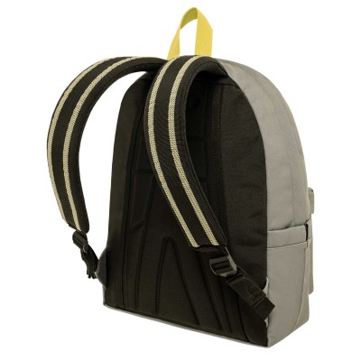 Polo Original Scarf Σχολική Τσάντα Πλάτης Γυμνασίου-Λυκείου Γκρι/Κίτρινο 9-01-135-2276